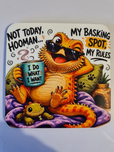 Bearded dragon funny gift idea - bearded,