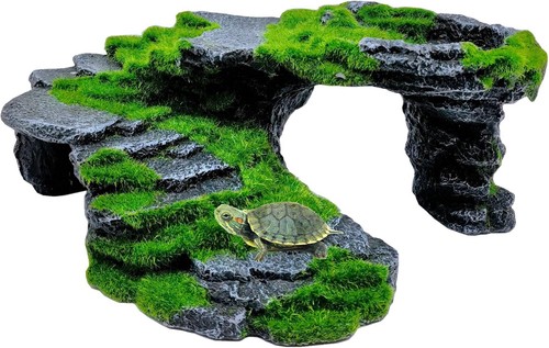 Reptile hide ledge - hide,