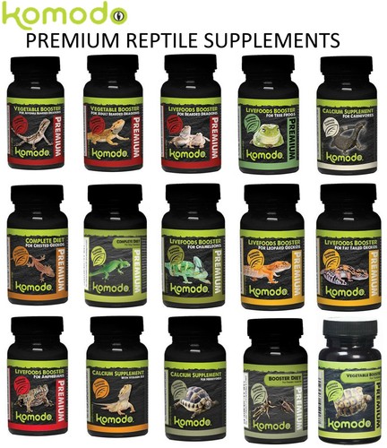 Komodo reptile supplements - reptile,