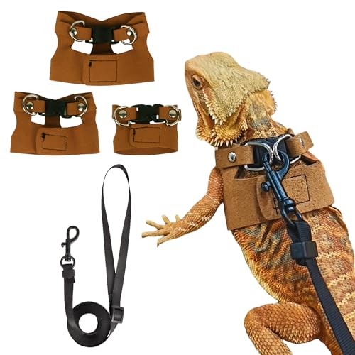 Bearded dragon harness - 3x,