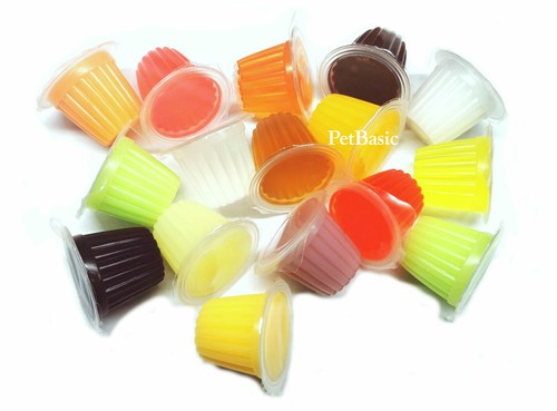 100 assorted jelly pots - assorted,