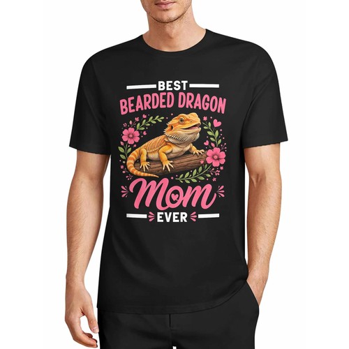 Retro bearded dragon shirt - retro,