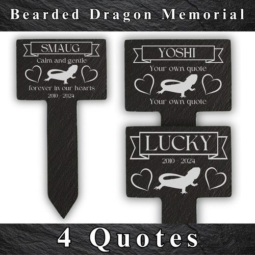 Personalised bearded dragon - personalised,