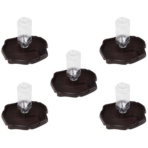 Reusable dark brown reptile - dark,