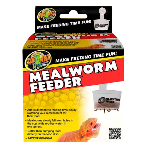 Zoo med mealworm feeder - zoo,