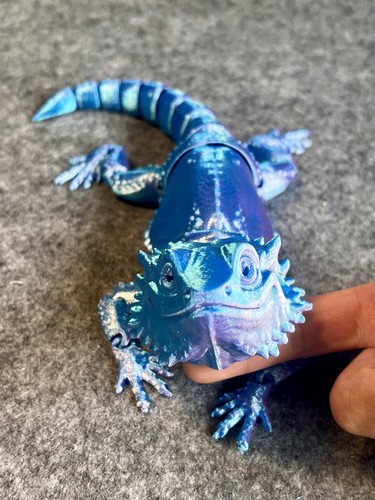 Articulated light blue purple - light, blue&purple