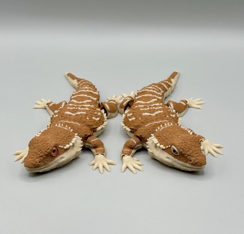 Articulated bearded dragon - articulated, 3d