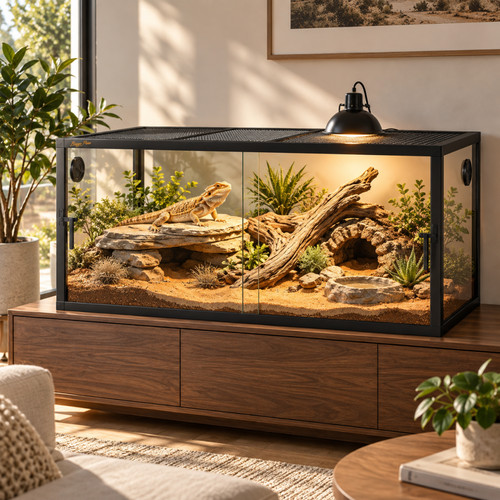 Reptiles vivarium 100x50x53cm - vivarium,